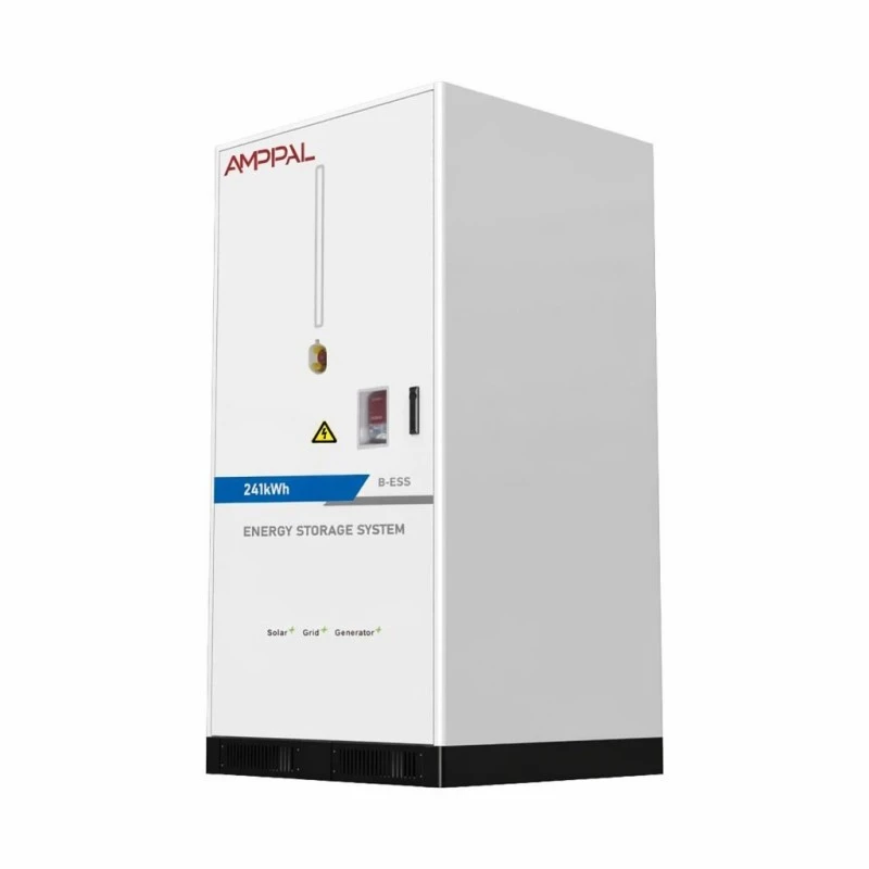 225 kWh / 241 kWh modulaarinen akkuenergian varastointijärjestelmä kaupallisiin mikroverkkoihin